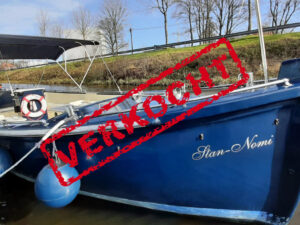 Luxe touringsloep 9.50 (Verkocht)