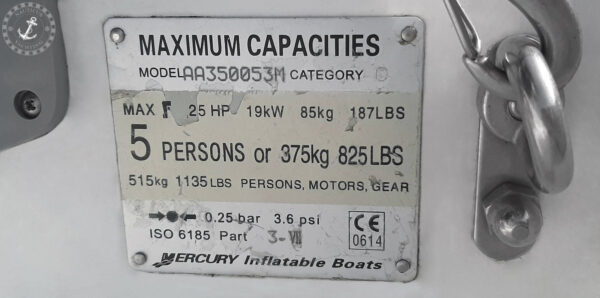 Mercury 3500 RIB (Verkocht) - Afbeelding 10