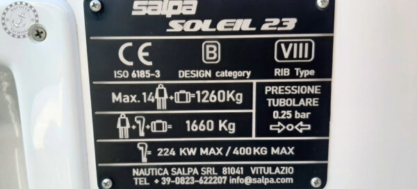 Salpa Soleil 23 RIB (Verkocht) - Afbeelding 41